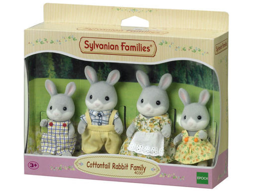 4030,  משפחת ארנבונים קונטיננטל,  משפחת סילבניאן, Sylvanian families , Cottontail Rabbit Family