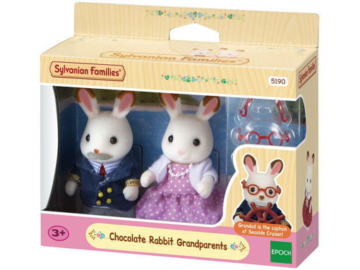 משפ’ סילבניאן , סבא וסבתא ארנבוני שוקולד, Chocolate Rabbit Grandparents , 5190, sylvanian families