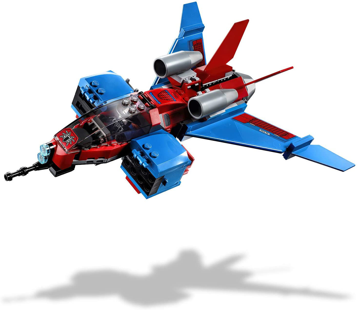 Lego spider man online spiderjet vs venom mech