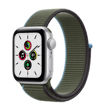 Apple Watch SE Silver Aluminum Case with Sport Loop