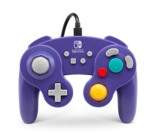 GameCube Purple Wire Controller in Retro Power A Design