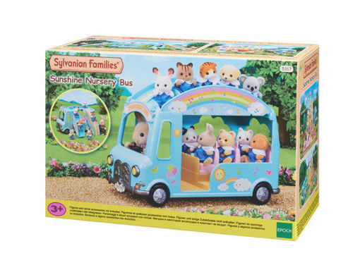 Sylvanian Families , Sunshine Nursery Bus , 5317 , אוטובוס קומותיים חדש , משפחת סילבניאן