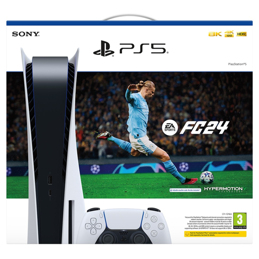 Picture of Sony PlayStation 5 Blu-Ray 825GB + EA Sports FC 24