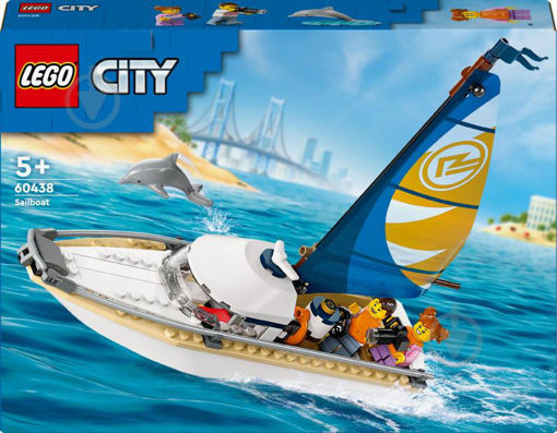 Lego , City , Sailboat , 60438