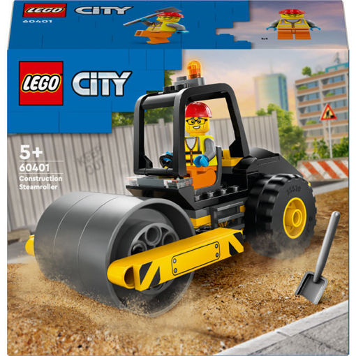 Lego City , Construction Steamroller , 60401